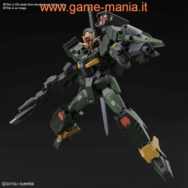 Gundam 00 Command Qan[T]1:144 HGGB kit by Bandai